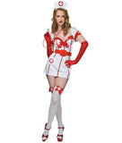 Freches sexy Krankenschwester-Cosplay-Halloween-Kostüm