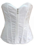Zippered Full Cup Lingerie Corset