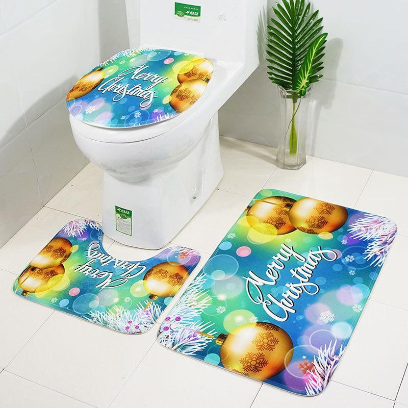 Winter Wonderland Christmas Bath Mat Sets