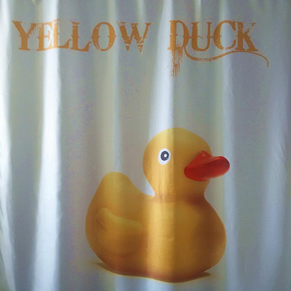 Yellow Duck Polyester Shower Curtain-Duck-Theone Apparel
