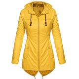 Full Zip Trench Coat Rain Jacket