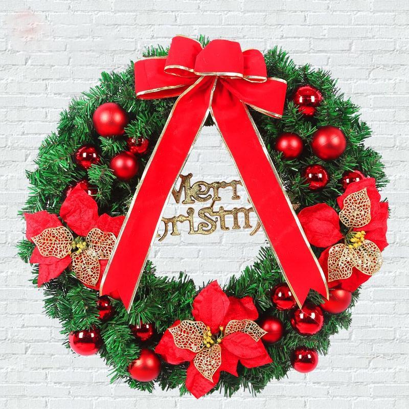 Beautiful Christmas Wreath With Ornaments - THEONE APPAREL