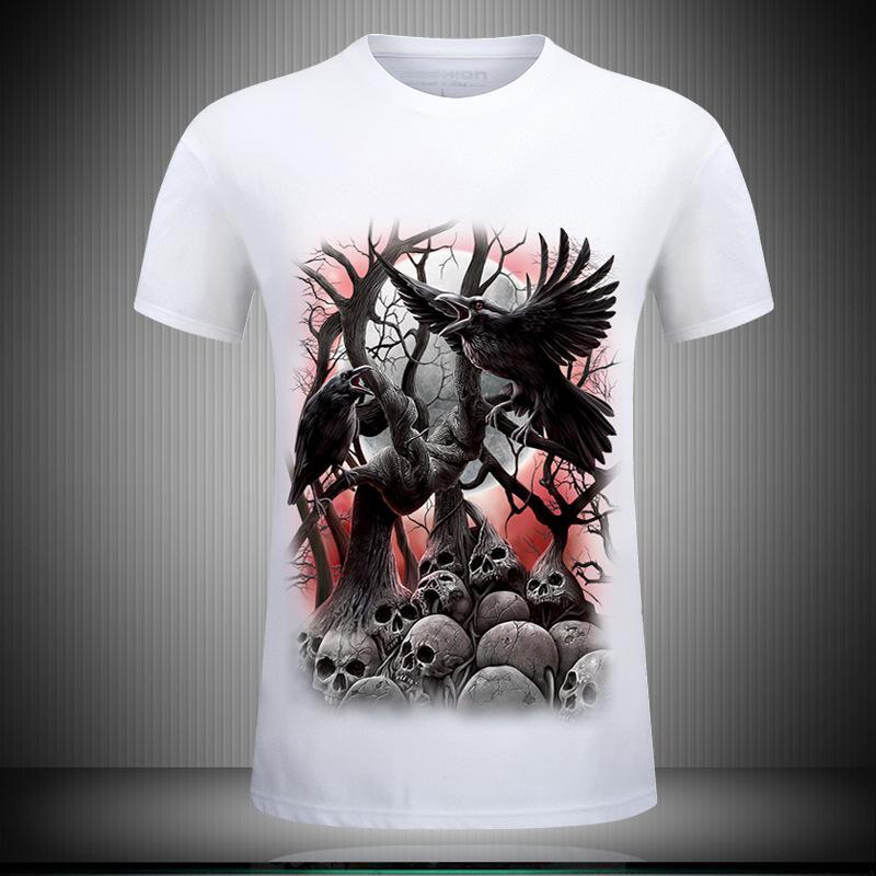 Bed of Skulls Black Crow Shirt - THEONE APPAREL