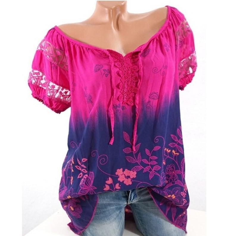 Bohemian Embroidery Casual Fit Top - THEONE APPAREL