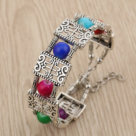 Boho Chic Multicolor Beaded Bracelet - THEONE APPAREL