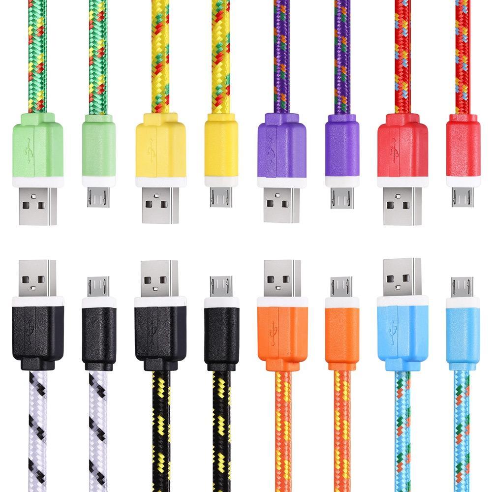 Braided Android Micro USB Charger - THEONE APPAREL