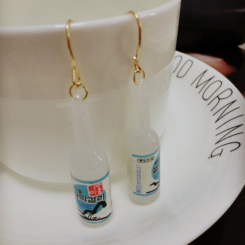 Brew Buds Beer Bottle Earrings - THEONE APPAREL