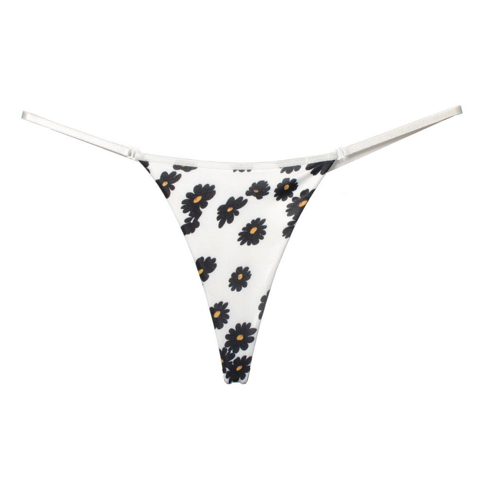 Bum Bling Heart Charm G String - THEONE APPAREL