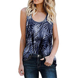 Casual Sleeveless Printed Graphic Tank Tops - THEONE APPAREL