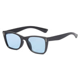Casual Square Shaped Full Rim Plastic Sunglasses - THEONE APPAREL
